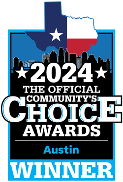 Best Assisted Living & Memory Care Facility Austin Texas 2024 award badge